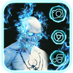 Fire, Blue, Skull Themes, Live