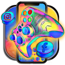 Gamepad Graffiti Themes HD Wallpapers 3D icons APK