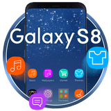 Galaxy S8 Temalar Duvar 3D simgesi