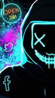 Graffiti, Mask Themes, Live Wa screenshot 1