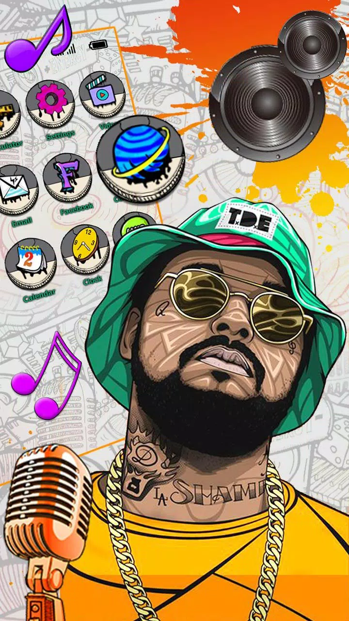 Hip, Hop, Music Theme & Live W APK for Android Download