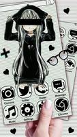 Kawaii, Anime3D иконки тем фон скриншот 2