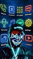 Neon, Mask, Man Themes, Live W ảnh chụp màn hình 1