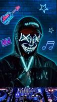 Neon, Mask, Man Themes, Live W ảnh chụp màn hình 2