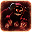 Temas Neon, Fire, Maskde fondo