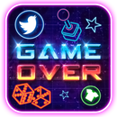 Lanzador HDNeon, Game, Over tema APK