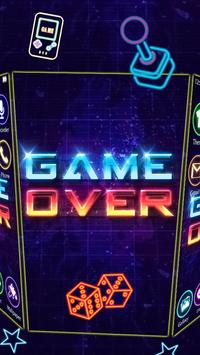 Neon Game Over Themes Live Wallpaper For Android Apk
