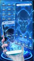Neon Tech Skull screenshot 1