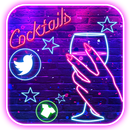 Neon, Wine, Bar Theme & Live Wallpaper APK