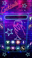 Neon, Wine, Bar Theme & Live Wallpaper screenshot 2