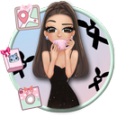 Pink Fashion Girl Themes HD Wallpapers APK