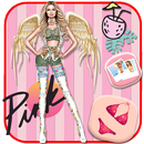 Pink, Secret, Angel Theme & Live Wallpaper APK