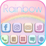 Rainbow, IconTemas parede HD ícone