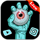 Skull Zombie Eye Themes, Live  APK