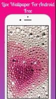 Pink glitter Live Wallpaper captura de pantalla 2