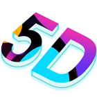 5D Live Wallpaper HD icône