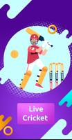Live Cricket TV Cartaz