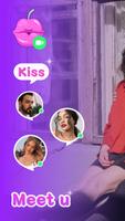 Kiss, Video Chat Friend Finder poster