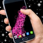 Neon Bubble Live Wallpaper icono