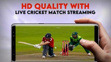 Live Cricket TV HD Streaming Affiche