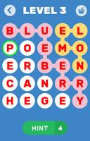Find Words Game - Find Fruits & Vegetables Name स्क्रीनशॉट 1