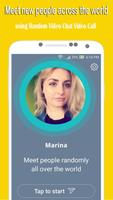 Live Video Call, Video Chat Random Video Call plakat