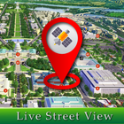 Live Street Map Vue satellite Directions routières icône