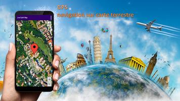 GPS la navigation, Terre carte et Voyage direction capture d'écran 2