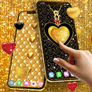 Gold glitter live wallpaper APK