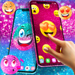 Emoji glitter live wallpaper