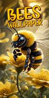bee wallpaper পোস্টার