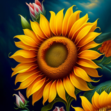 wallpaper bunga matahari