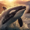 walvis behang