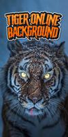 tiger background poster