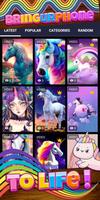 unicorn wallpaper স্ক্রিনশট 1