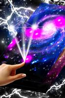 Neon Spiral Galaxy Wallpaper imagem de tela 1