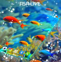 Fish Live Wallpaper captura de pantalla 1
