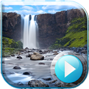 Fond Ecran Cascade Animé Gratuit Avec Son D'eau APK