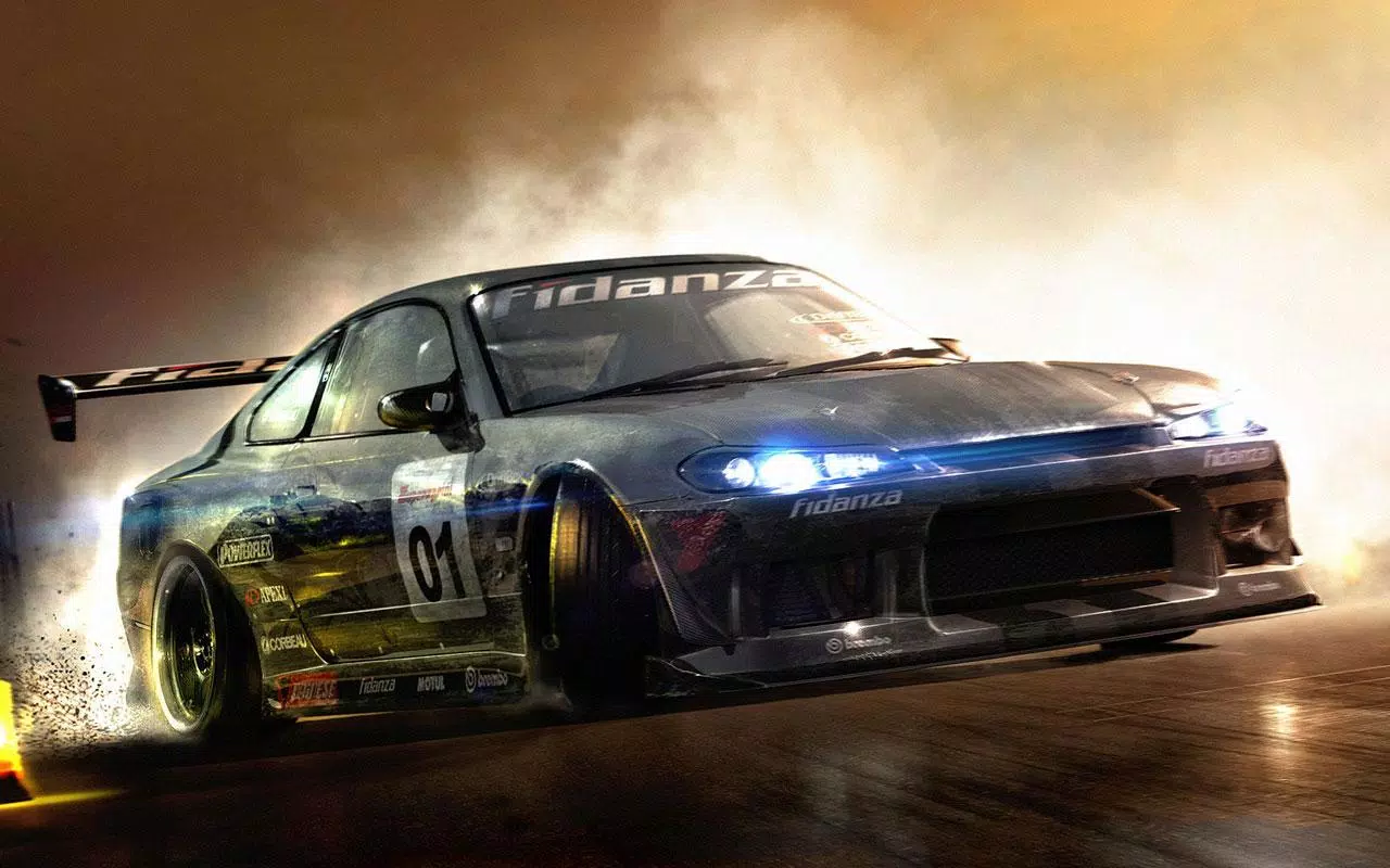 Car Drift Animated Wallpaper 