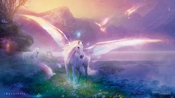 Unicorn Live Wallpaper Ekran Görüntüsü 3