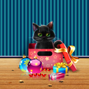 Kitten on Christmas Wallpaper APK