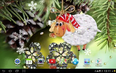Cute Christmas Live Wallpaper APK Herunterladen