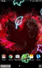 Скачать Светящиеся Цветы Живые Обои APK