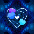 Hearts Live Wallpaper icône