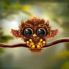 Autumn Little Owl Wallpaper APK Herunterladen