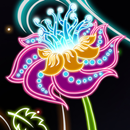 Neon Flowers Live Wallpaper APK