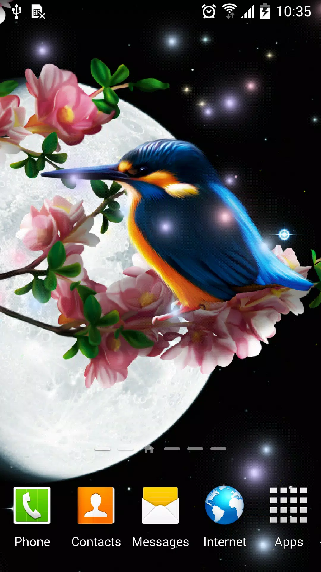 Sakura and Bird Live Wallpaper APK for Android Download