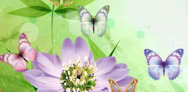 Cute Butterfly Live Wallpaper