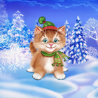 آیکون‌ Winter Cat Live Wallpaper