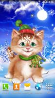 پوستر Winter Cat Live Wallpaper
